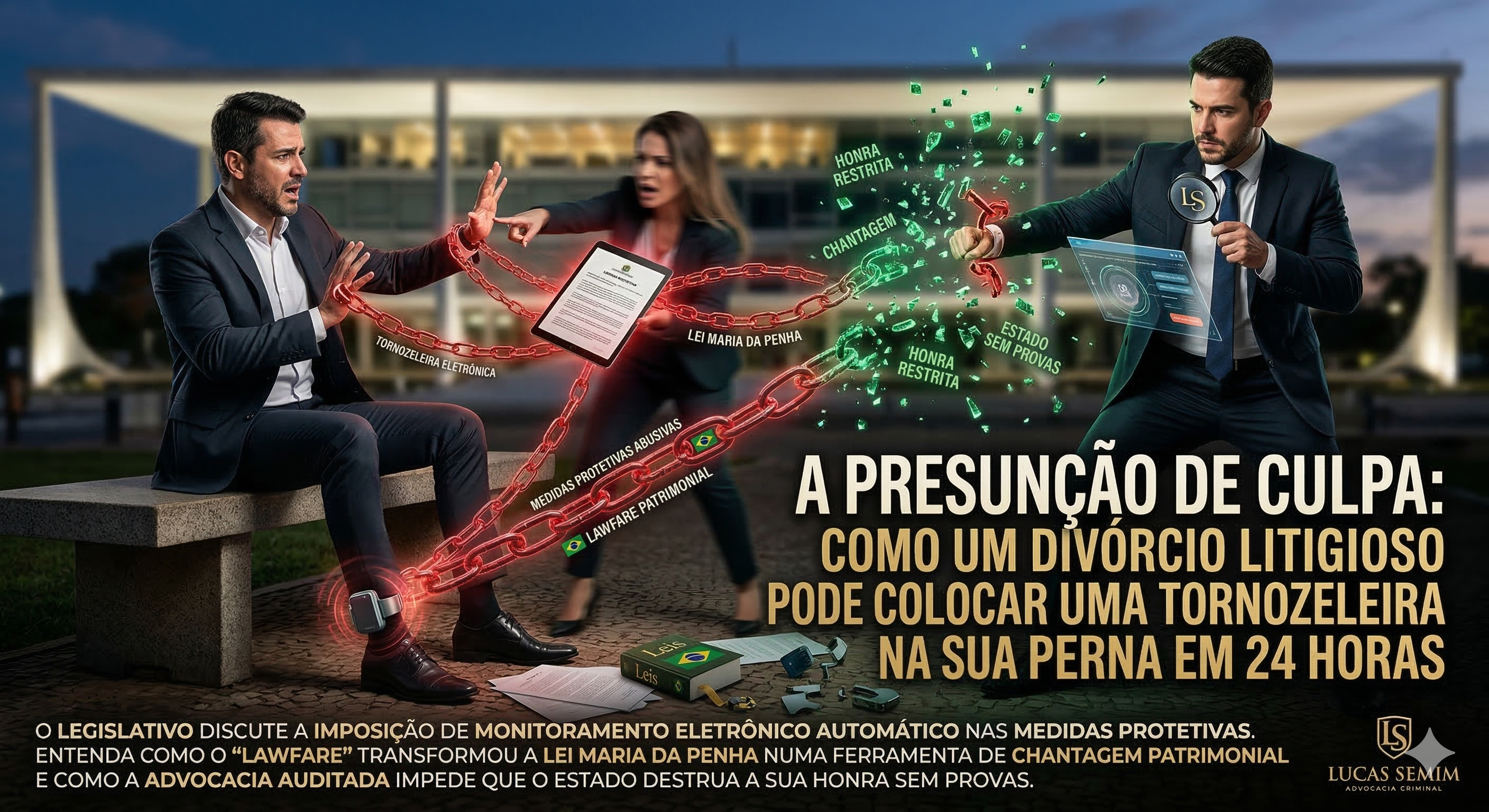 Tornozeleira Eletrônica e Falsas Acusações